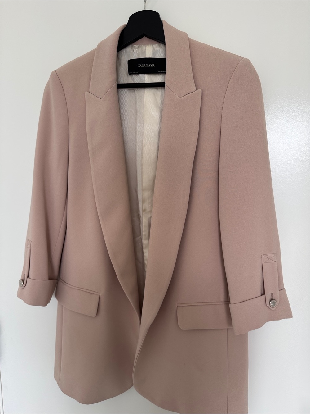 Zara Blazer in Dusty Pink - Picture 4 of 4